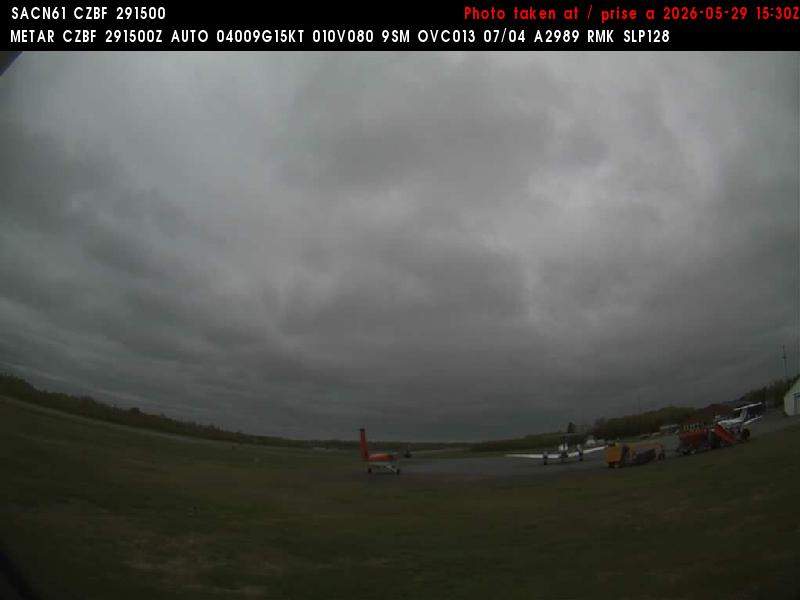 Web Cam image of Bathurst Airport (West)