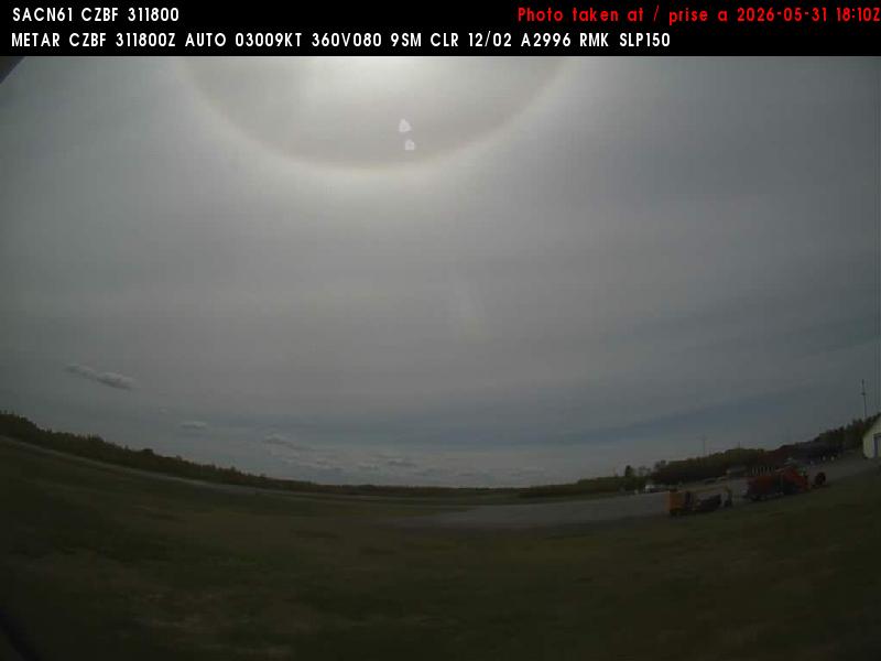 Web Cam image of Bathurst Airport (West)