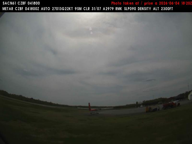 Web Cam image of Bathurst Airport (West)