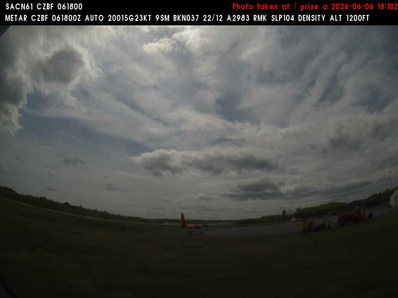 Web Cam image of Bathurst Airport (West)