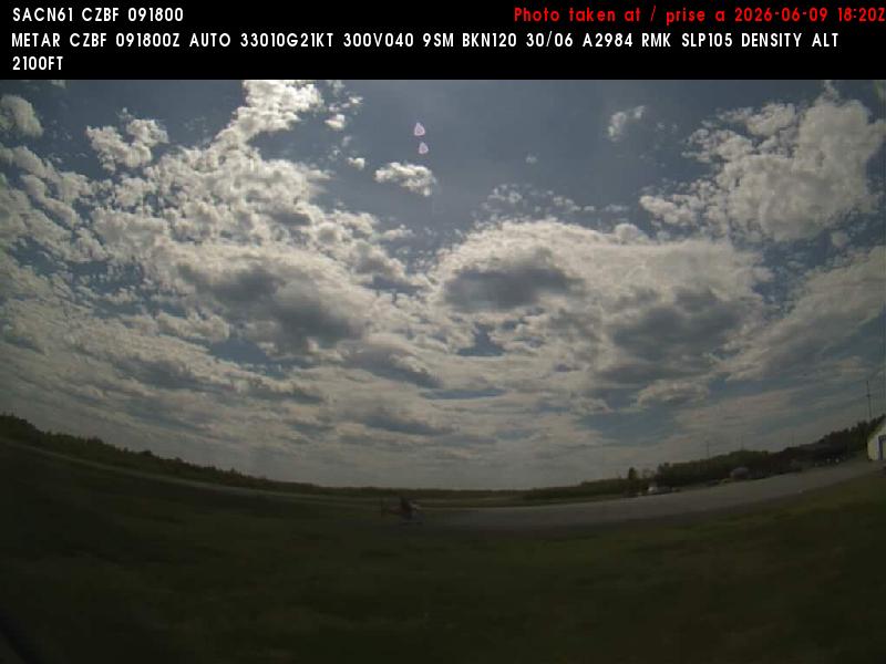 Web Cam image of Bathurst Airport (West)