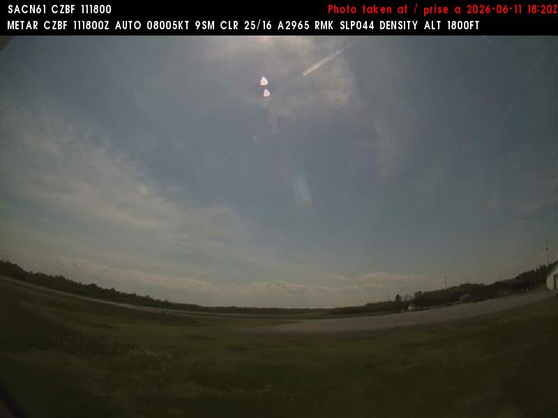 Web Cam image of Bathurst Airport (West)