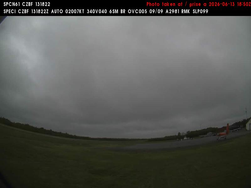 Web Cam image of Bathurst Airport (West)