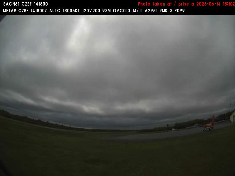 Web Cam image of Bathurst Airport (West)