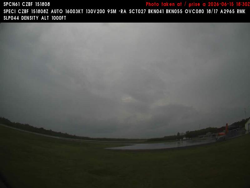 Web Cam image of Bathurst Airport (West)