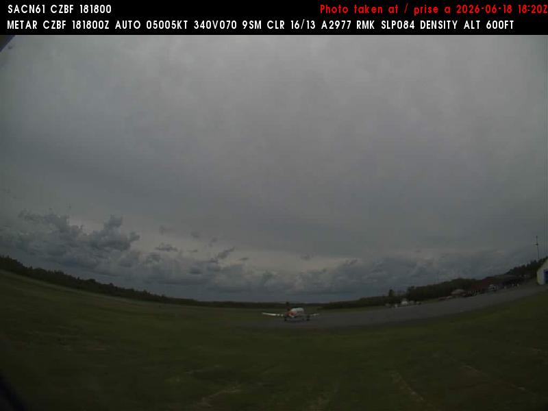 Web Cam image of Bathurst Airport (West)
