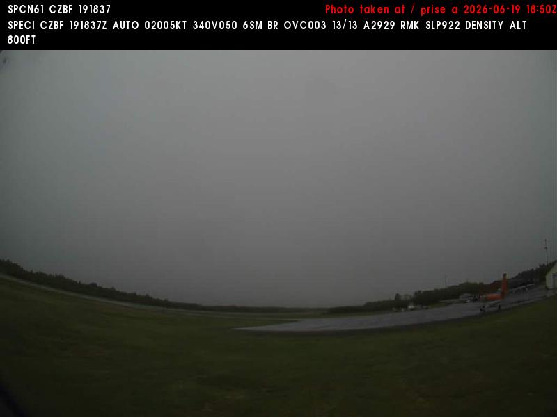 Web Cam image of Bathurst Airport (West)