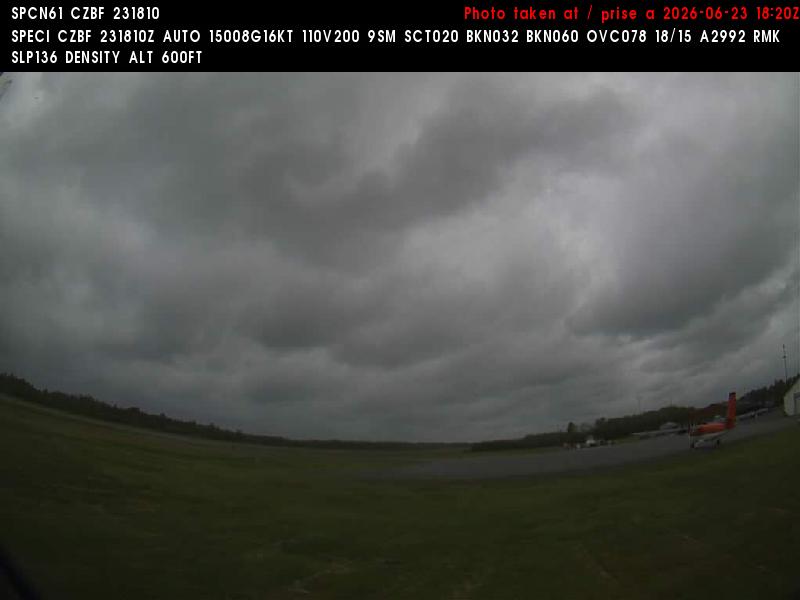 Web Cam image of Bathurst Airport (West)