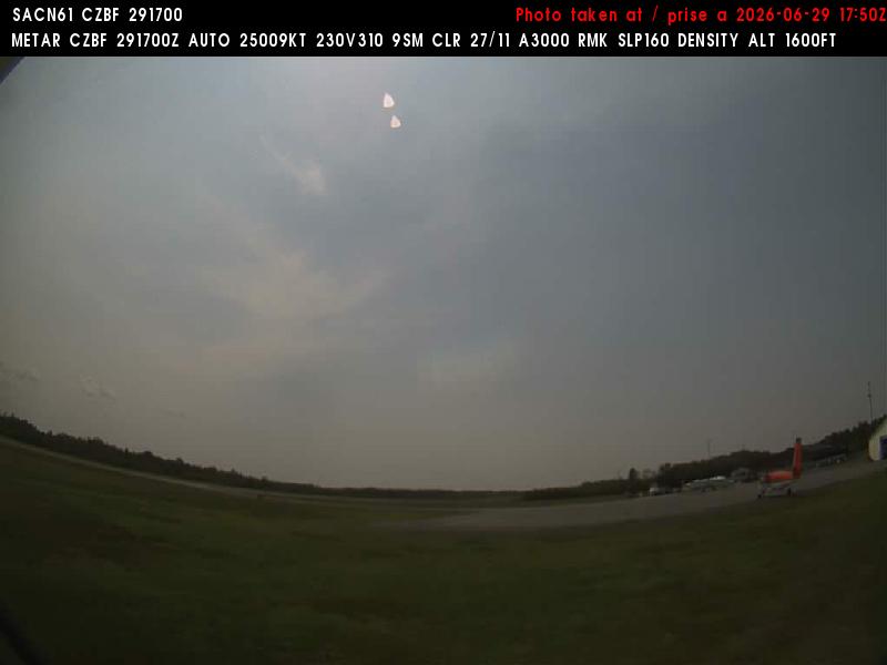 Web Cam image of Bathurst Airport (West)