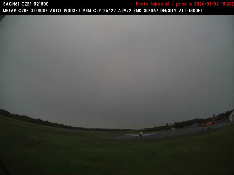 Web Cam image of Bathurst Airport (West)