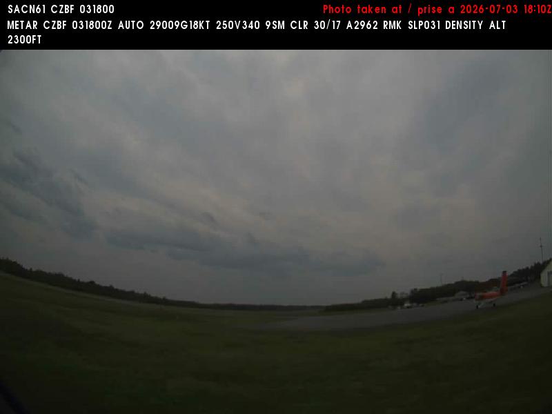 Web Cam image of Bathurst Airport (West)