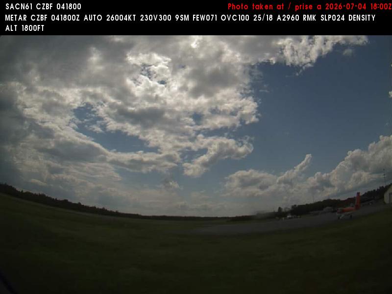 Web Cam image of Bathurst Airport (West)