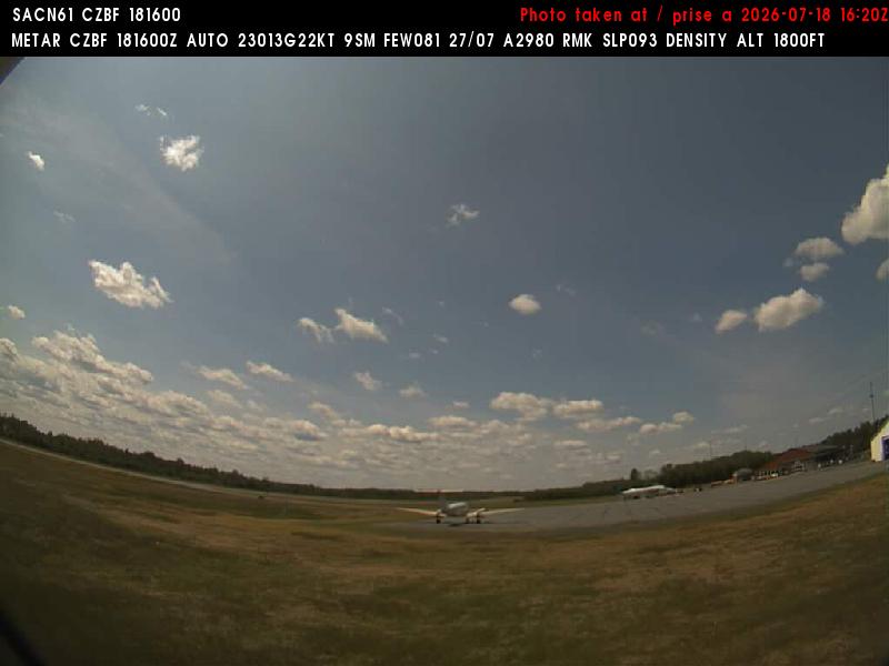 Web Cam image of Bathurst Airport (West)