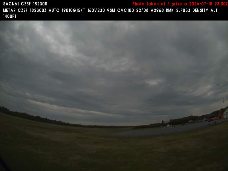 Web Cam image of Bathurst Airport (West)