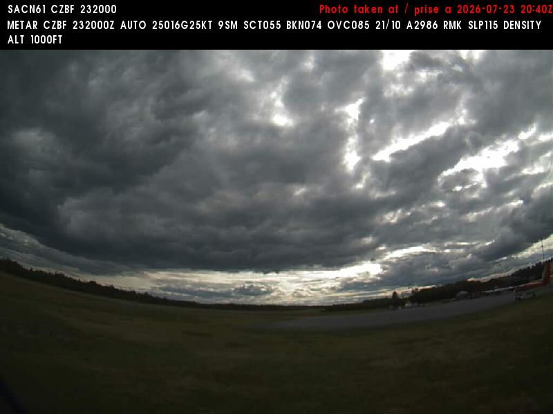 Web Cam image of Bathurst Airport (West)