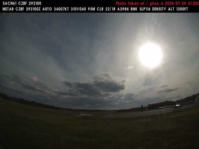 Web Cam image of Bathurst Airport (West)