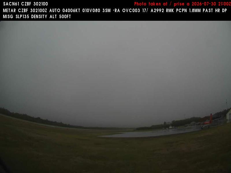 Web Cam image of Bathurst Airport (West)