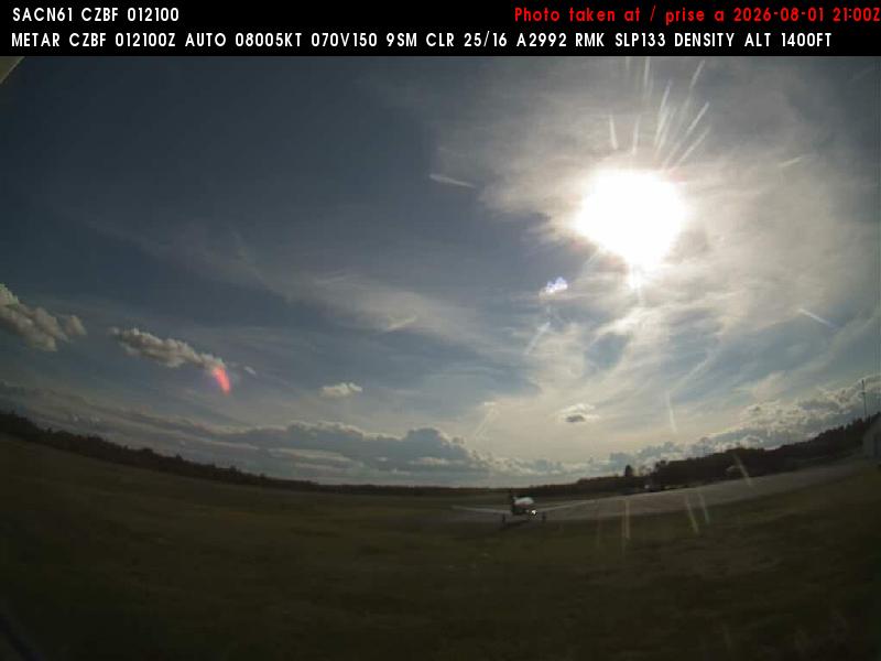 Web Cam image of Bathurst Airport (West)