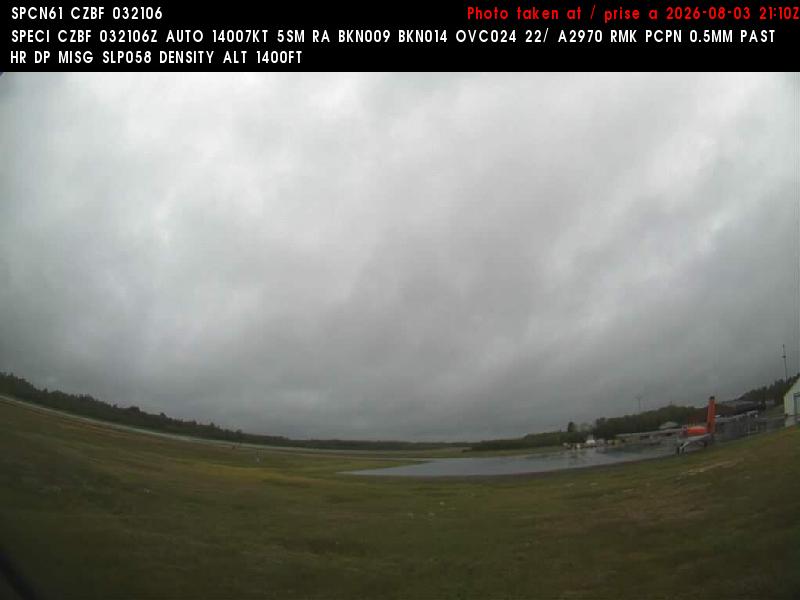 Web Cam image of Bathurst Airport (West)