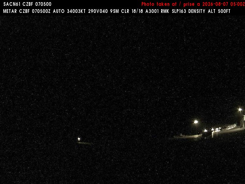 Web Cam image of Bathurst Airport (West)