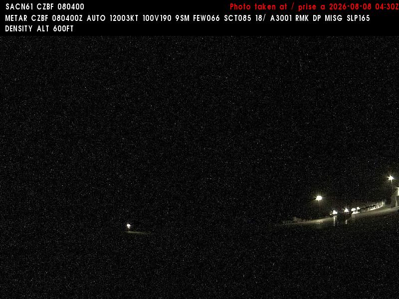Web Cam image of Bathurst Airport (West)