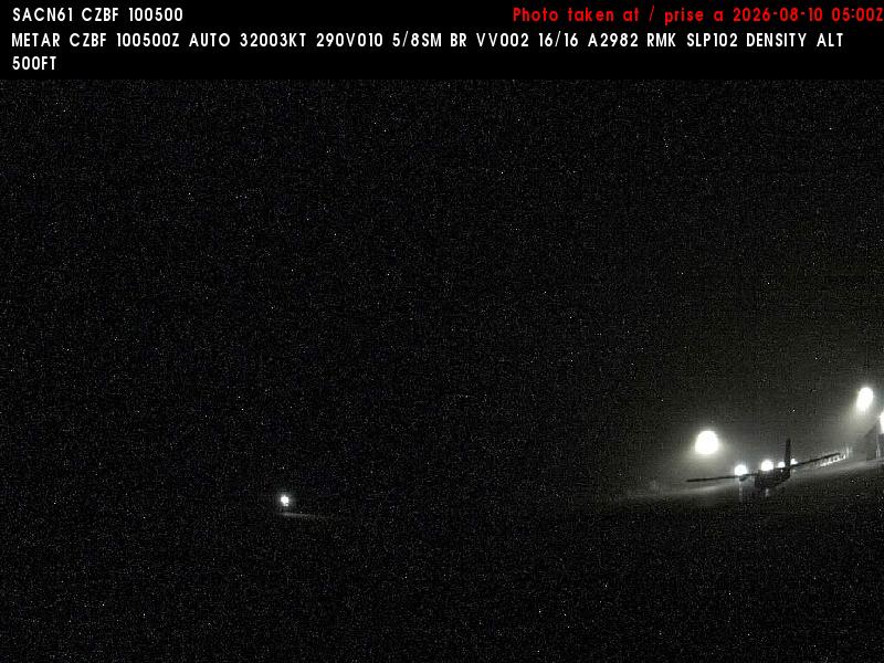 Web Cam image of Bathurst Airport (West)