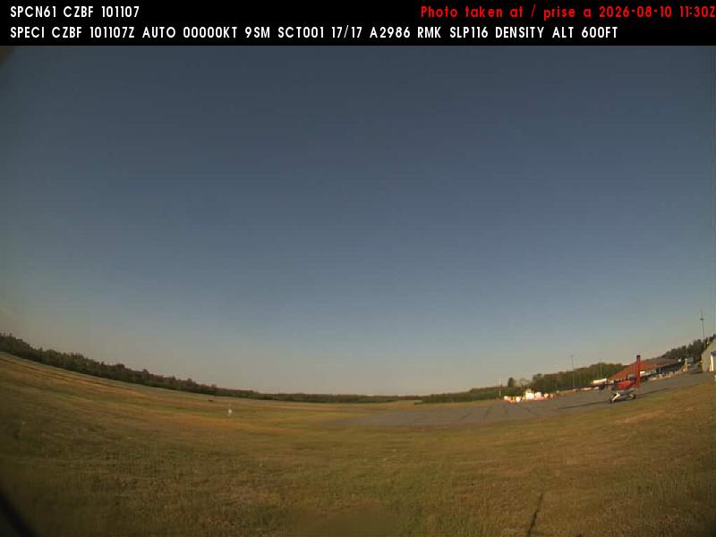 Web Cam image of Bathurst Airport (West)