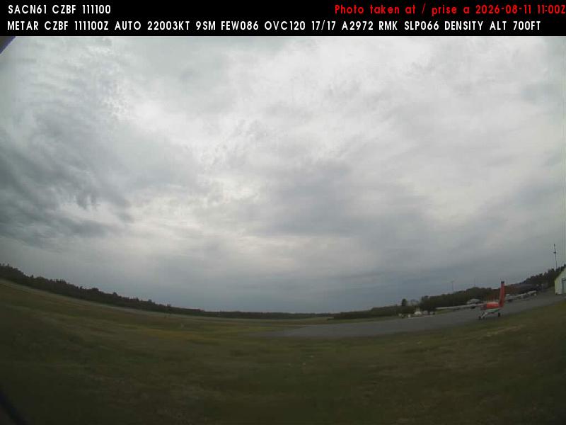 Web Cam image of Bathurst Airport (West)