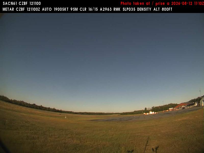 Web Cam image of Bathurst Airport (West)